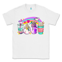 White unicorn coffee cups Classic Tee - AdoDesignShop