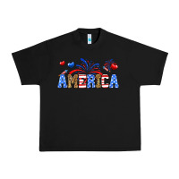 Black Western America Urban Heavy Tee - Neo Western