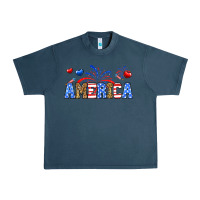 Midnight Navy Western America Urban Heavy Tee - Neo Western