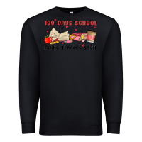 Black 100 days school Premium Sweatshirt - MaliasSmallBusiness