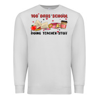 Dove Grey 100 days school Premium Sweatshirt - MaliasSmallBusiness
