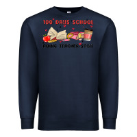 Navy 100 days school Premium Sweatshirt - MaliasSmallBusiness