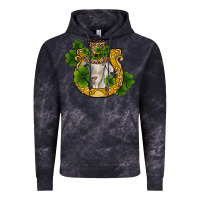 Cloud Black st patricks day goat horseshoe shamrock Vintage Hoodie - RanaPortraitStore