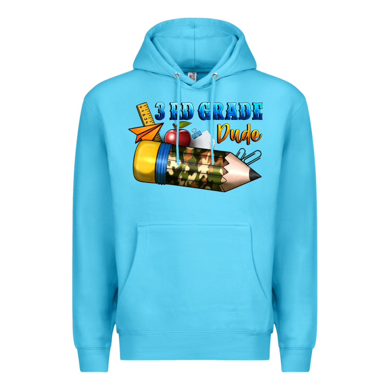 3 Rd Grade Dude Premium Hoodie by BundleAndBundleShop | Teevron
