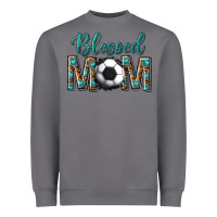 Storm western blessed mom with soccer Heavyweight Sweatshirt - texasbilliewilder