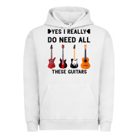 Pigment Lunar Rock Yes I Really Do Need All These Guitars Urban Hoodie - Bettercallsaul