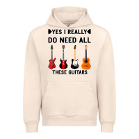 Sandshell Yes I Really Do Need All These Guitars Urban Hoodie - Bettercallsaul