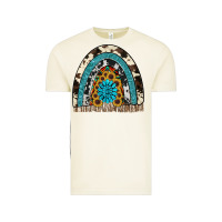 Vintage Arctic rainbow sunflower gemstone Vintage Tee - RanaPortraitStore