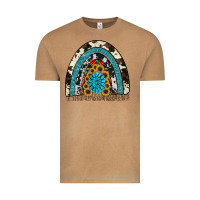 Vintage Camel rainbow sunflower gemstone Vintage Tee - RanaPortraitStore
