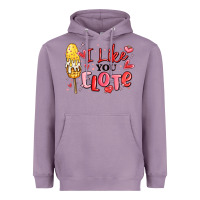 Lavender i like you elote mexican valentines day Heavyweight Hoodie - MaliasSmallBusiness