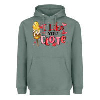 Sage i like you elote mexican valentines day Heavyweight Hoodie - MaliasSmallBusiness