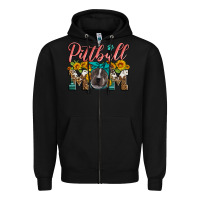 Black pittbull mom Zipper Hoodie - Artiststas