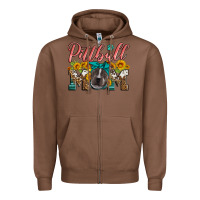 Chestnut pittbull mom Zipper Hoodie - Artiststas