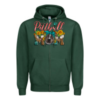 Sports Green pittbull mom Zipper Hoodie - Artiststas