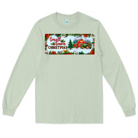 Matcha small town christmas Long Sleeve Tee - BundleAndBundleShop