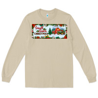 Mushroom small town christmas Long Sleeve Tee - BundleAndBundleShop