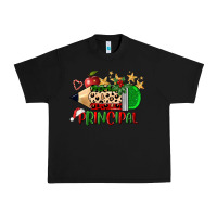 Black christmas principal pencil Urban Heavy Tee - FaDigitalArtStudio