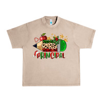 French Oak christmas principal pencil Urban Heavy Tee - FaDigitalArtStudio