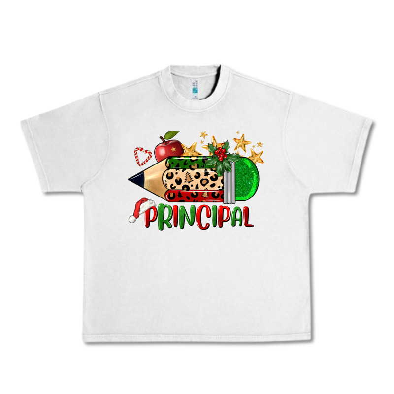 Christmas Principal Pencil Urban Heavy Tee by FaDigitalArtStudio | Teevron