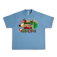 Pebble Blue christmas principal pencil Urban Heavy Tee - FaDigitalArtStudio