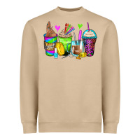 Mushroom nail art coffee cups Heavyweight Sweatshirt - Zillion Design Studio
