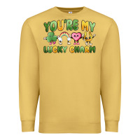Antique Gold you're my lucky charm Premium Sweatshirt - MaliasSmallBusiness