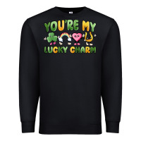 Black you're my lucky charm Premium Sweatshirt - MaliasSmallBusiness