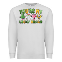Dove Grey you're my lucky charm Premium Sweatshirt - MaliasSmallBusiness