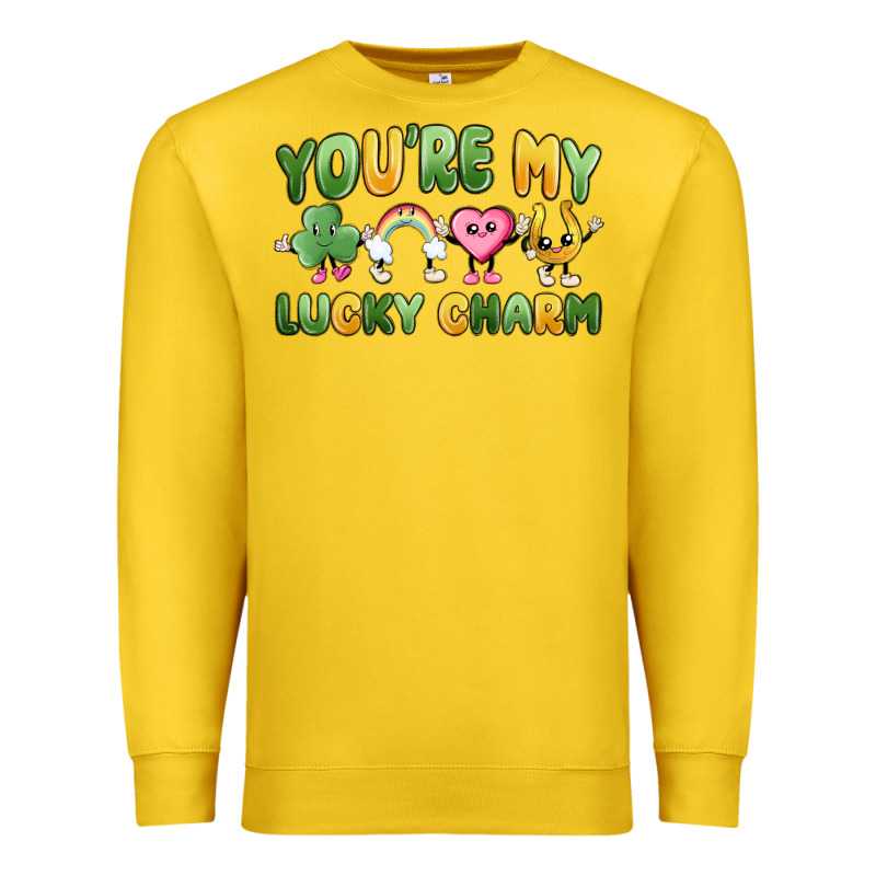 You're My Lucky Charm Premium Sweatshirt by MaliasSmallBusiness | Teevron