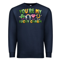 Navy you're my lucky charm Premium Sweatshirt - MaliasSmallBusiness