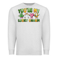 Oatmeal Heather you're my lucky charm Premium Sweatshirt - MaliasSmallBusiness