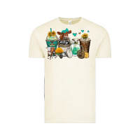 Vintage Arctic cows coffee cups Vintage Tee - Zillion Design Studio