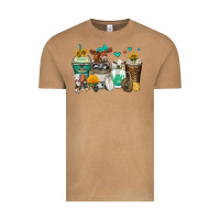 Vintage Camel cows coffee cups Vintage Tee - Zillion Design Studio