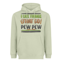 Matcha i like things that go pew pew Heavyweight Hoodie - MaliasSmallBusiness