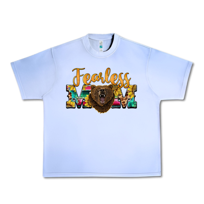 Fearless Mom Bear Urban Heavy Tee by BarkalooDesign | Teevron