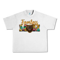 Lunar Rock fearless mom bear Urban Heavy Tee - BarkalooDesign