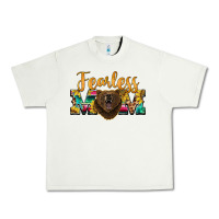 Pistachio fearless mom bear Urban Heavy Tee - BarkalooDesign