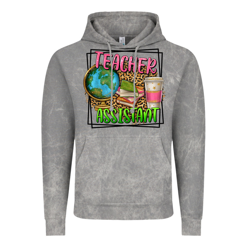 Teacher Assistant Vintage Hoodie by texasbilliewilder | Teevron