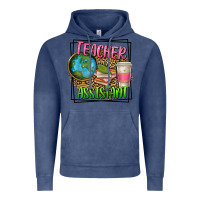 Vintage Denim teacher assistant Vintage Hoodie - texasbilliewilder