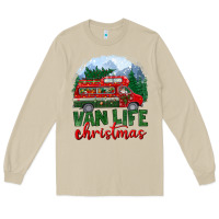 Mushroom van life christmas Long Sleeve Tee - BundleAndBundleShop