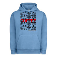 Pigment Pebble Blue Coffee Makes Urban Hoodie - Bettercallsaul