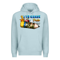 Blue Mist 5 th grade dude Premium Hoodie - BundleAndBundleShop