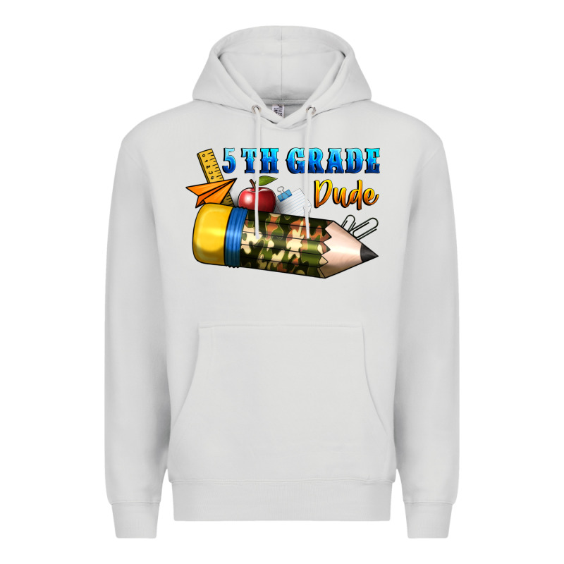 5 Th Grade Dude Premium Hoodie by BundleAndBundleShop | Teevron