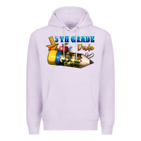 Lilac 5 th grade dude Premium Hoodie - BundleAndBundleShop