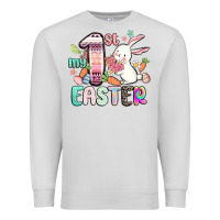 Dove Grey my first easter Premium Sweatshirt - MaliasSmallBusiness
