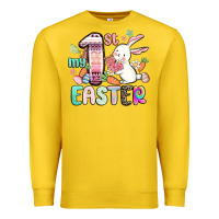 Lemon my first easter Premium Sweatshirt - MaliasSmallBusiness
