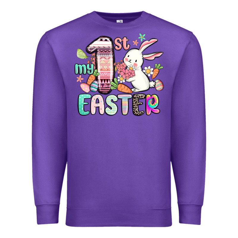 My First Easter Premium Sweatshirt by MaliasSmallBusiness | Teevron