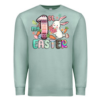 Seafoam my first easter Premium Sweatshirt - MaliasSmallBusiness