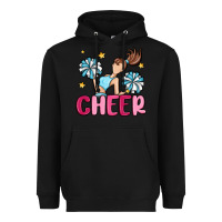 Black cheer Heavyweight Hoodie - MaliasSmallBusiness