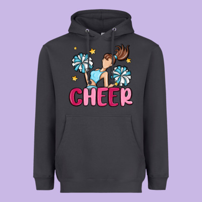 Cheer Heavyweight Hoodie Designed By Maliassmallbusiness
